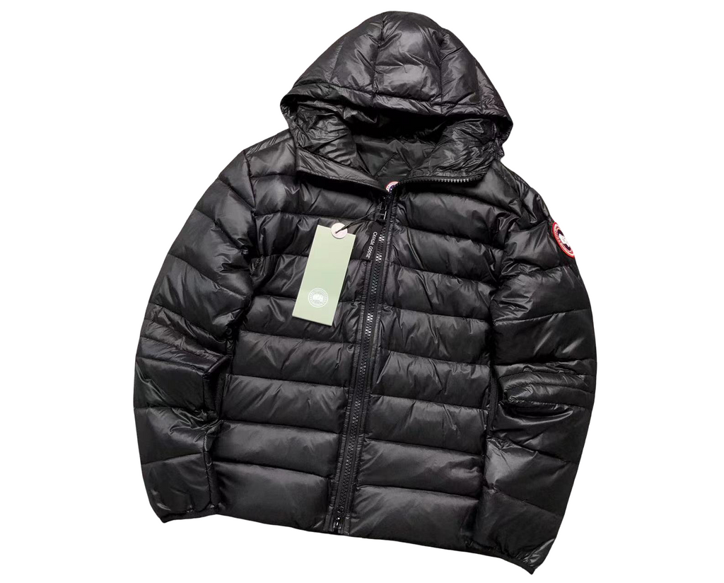 Canada Goose Crofton Slim Fit Down Jacket Black