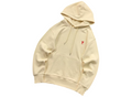 AMI Paris Red Heart Hoodie Peach