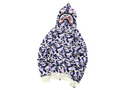 BAPE ABC Camo Shark Full Zip Hoodie Grape